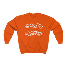 Load image into Gallery viewer, God&#39;s Werd | Crewneck Sweatshirt
