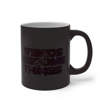 Load image into Gallery viewer, &quot;Werds Become Things&quot; Emblem | Color Changing Mug
