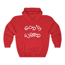 Load image into Gallery viewer, God&#39;s Werd | Hooded Sweatshirt
