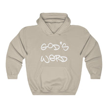 Load image into Gallery viewer, God&#39;s Werd | Hooded Sweatshirt
