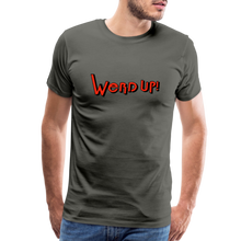 Load image into Gallery viewer, &quot;Werd Up!&quot; | T-Shirt - asphalt gray
