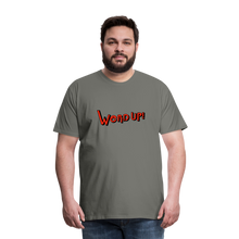 Load image into Gallery viewer, &quot;Werd Up!&quot; | T-Shirt - asphalt gray
